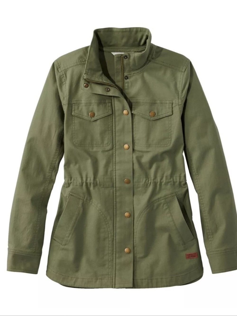 L.L.Bean Flex Olive Green Utility Jacket Large